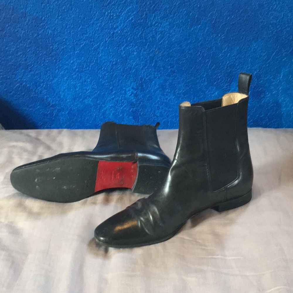 Christian Louboutin Black Ankle Boot size 37.5